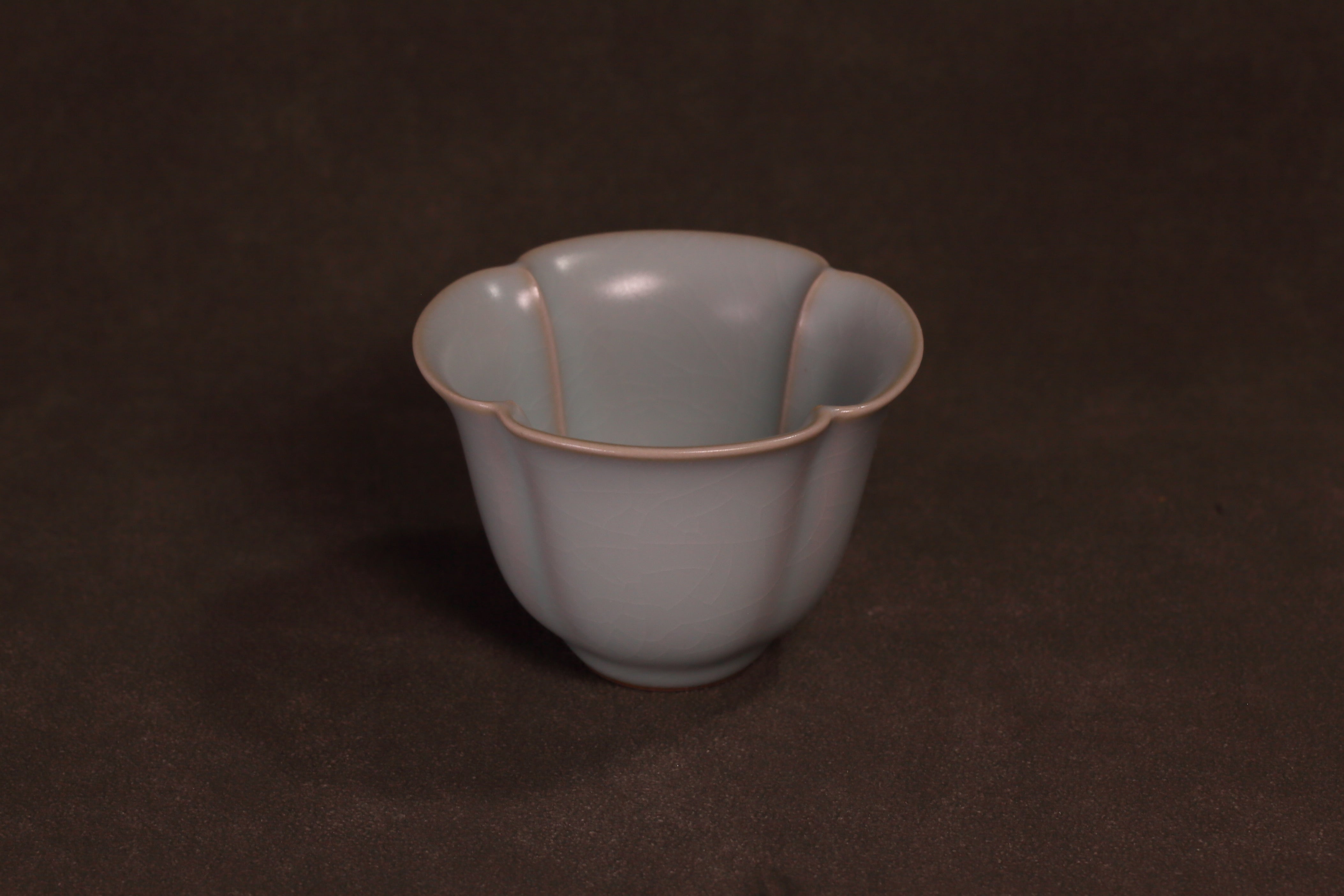 汝窑·天青系列｜四喜如意杯·对杯（60ml）限量预售