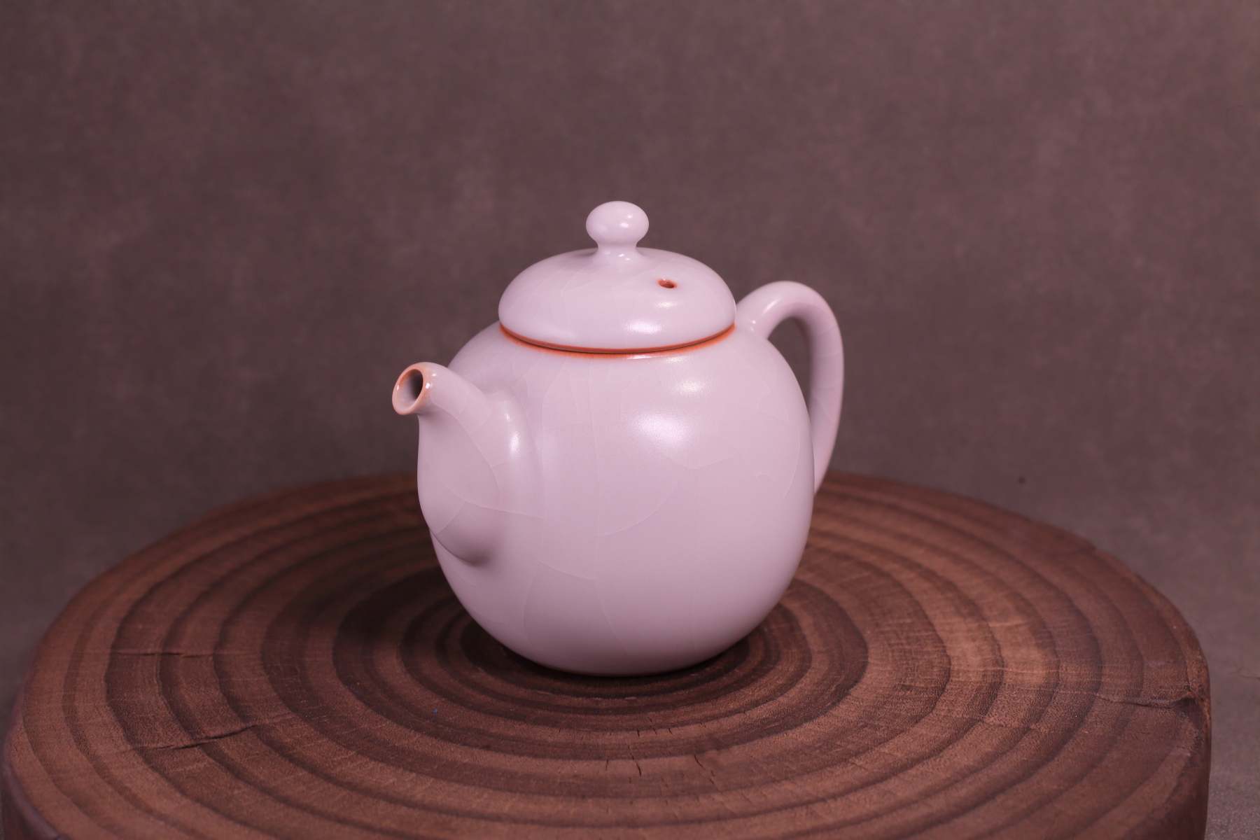 🫖汝窑·月白系列｜龙珠壶 限量预售