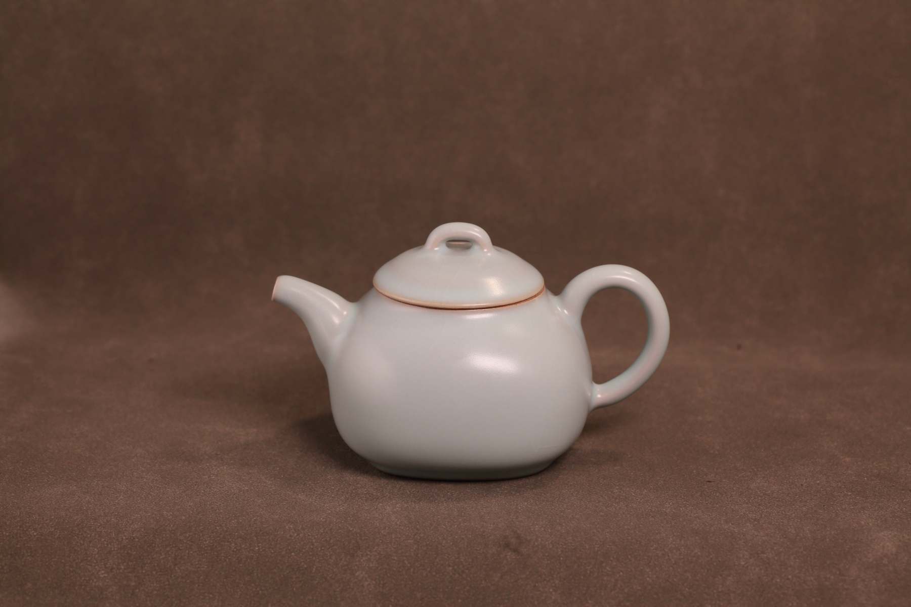 汝窑·天青系列｜天圆地方壶（190ml）限量预售