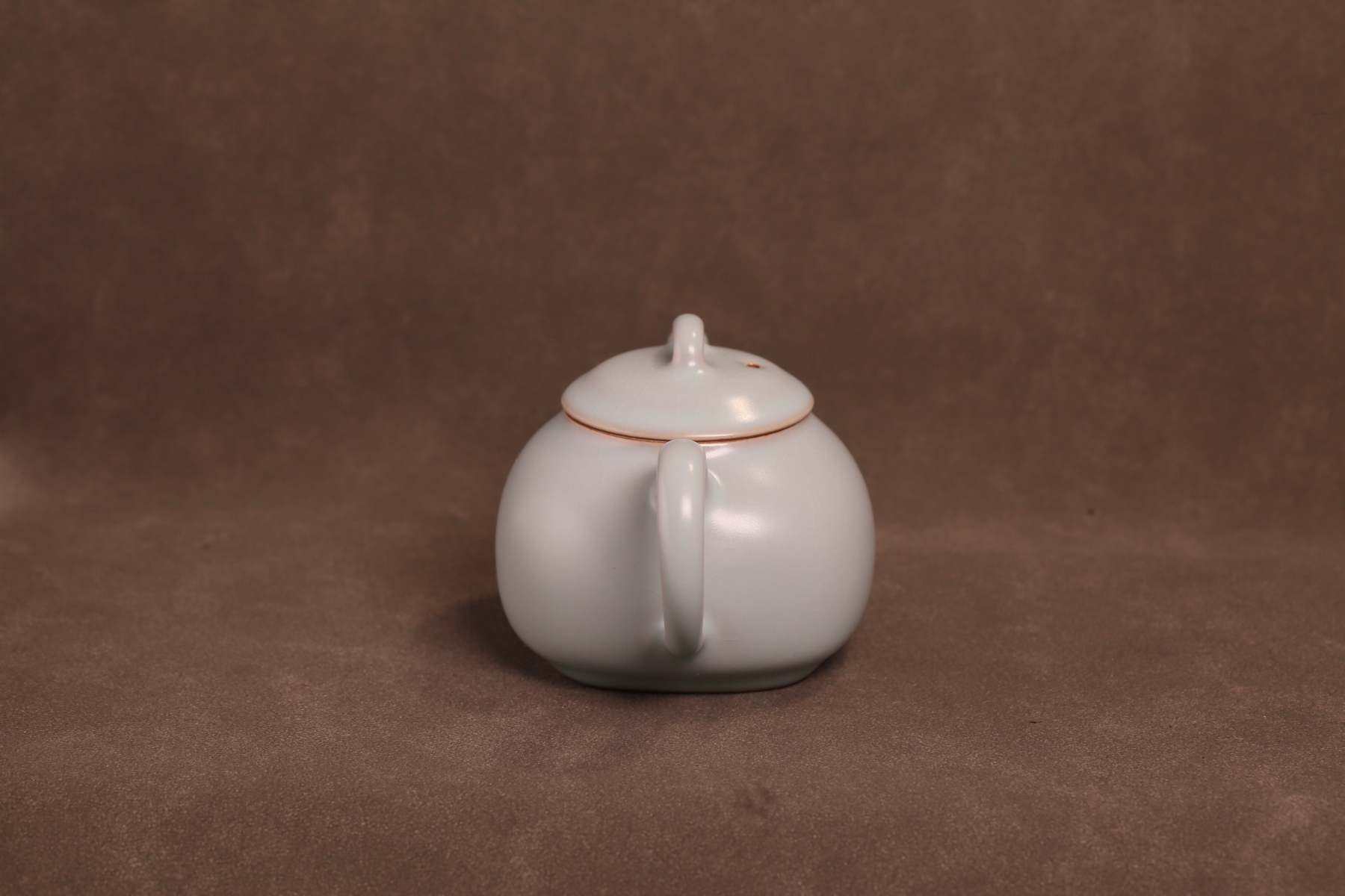 汝窑·天青系列｜天圆地方壶（190ml）限量预售