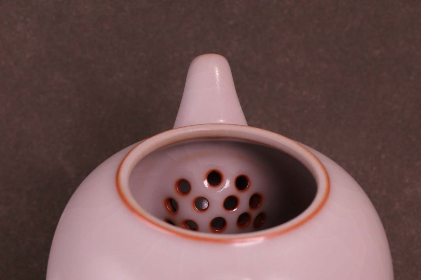 🫖汝窑·月白系列｜龙珠壶 限量预售