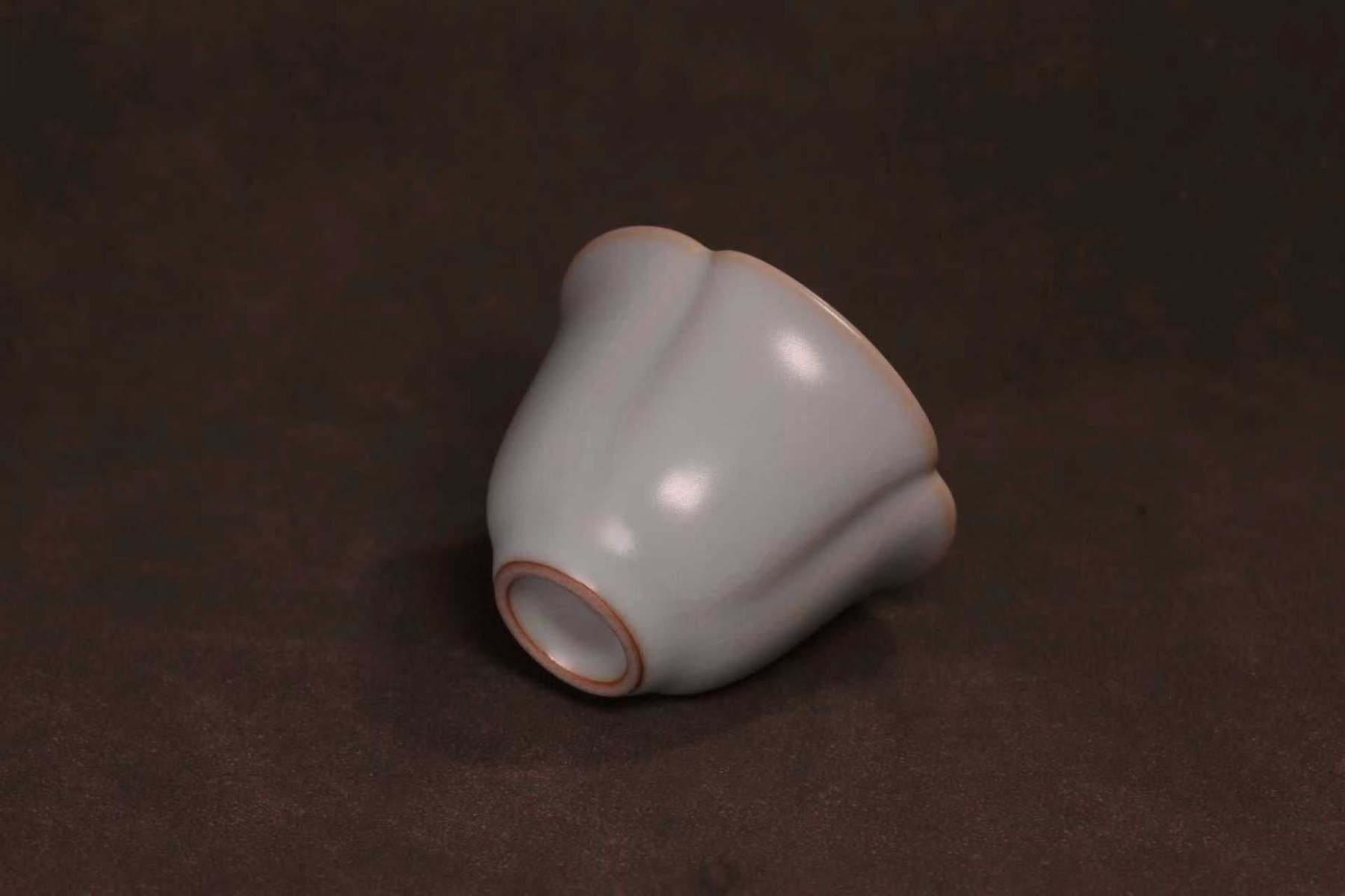 汝窑·天青系列｜四喜如意杯·对杯（60ml）限量预售