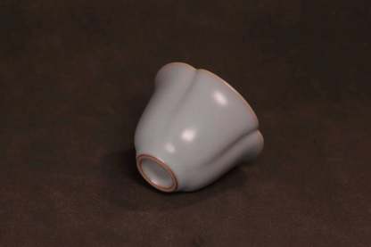 汝窑·天青系列｜四喜如意杯·对杯（60ml）限量预售