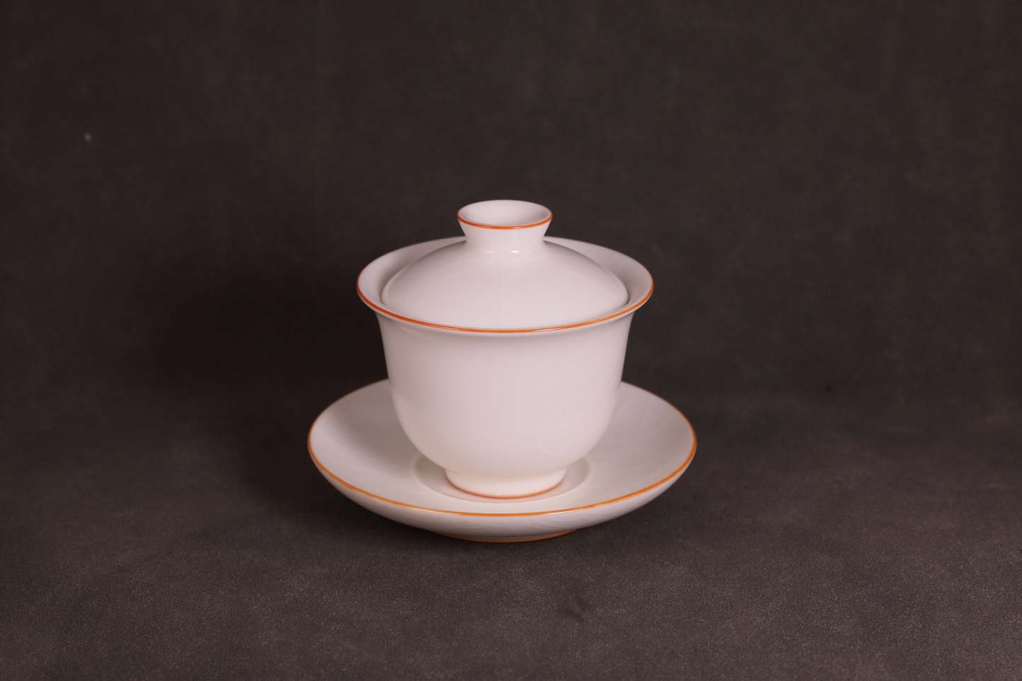 汝窑·玉白系列｜盖碗套装