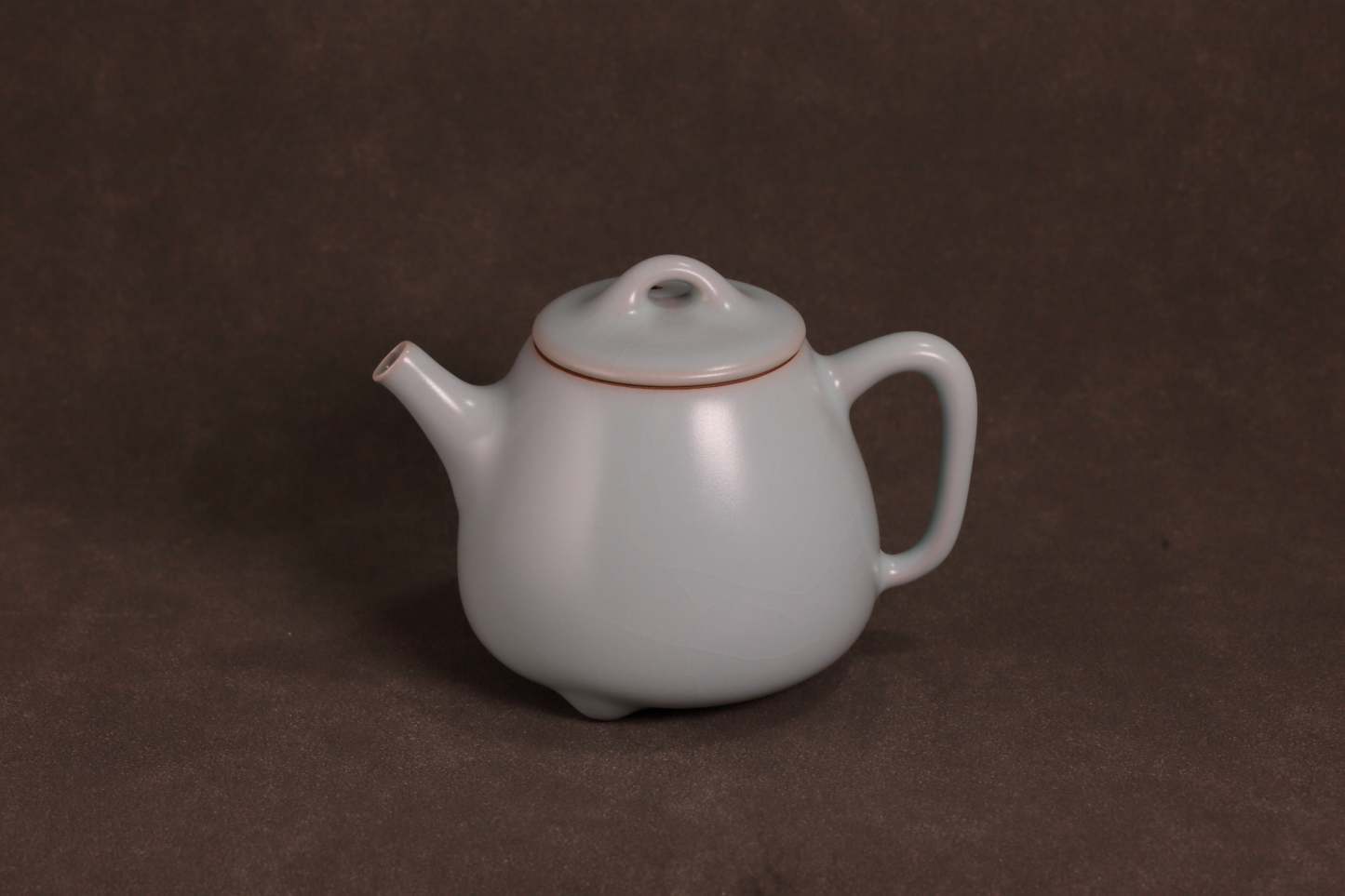 汝窑·天青系列｜石瓢壶  限量预售