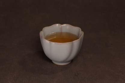 汝窑·天青系列｜荷口杯·对杯（约60ml）限量预售
