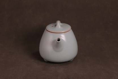 汝窑·天青系列｜石瓢壶  限量预售