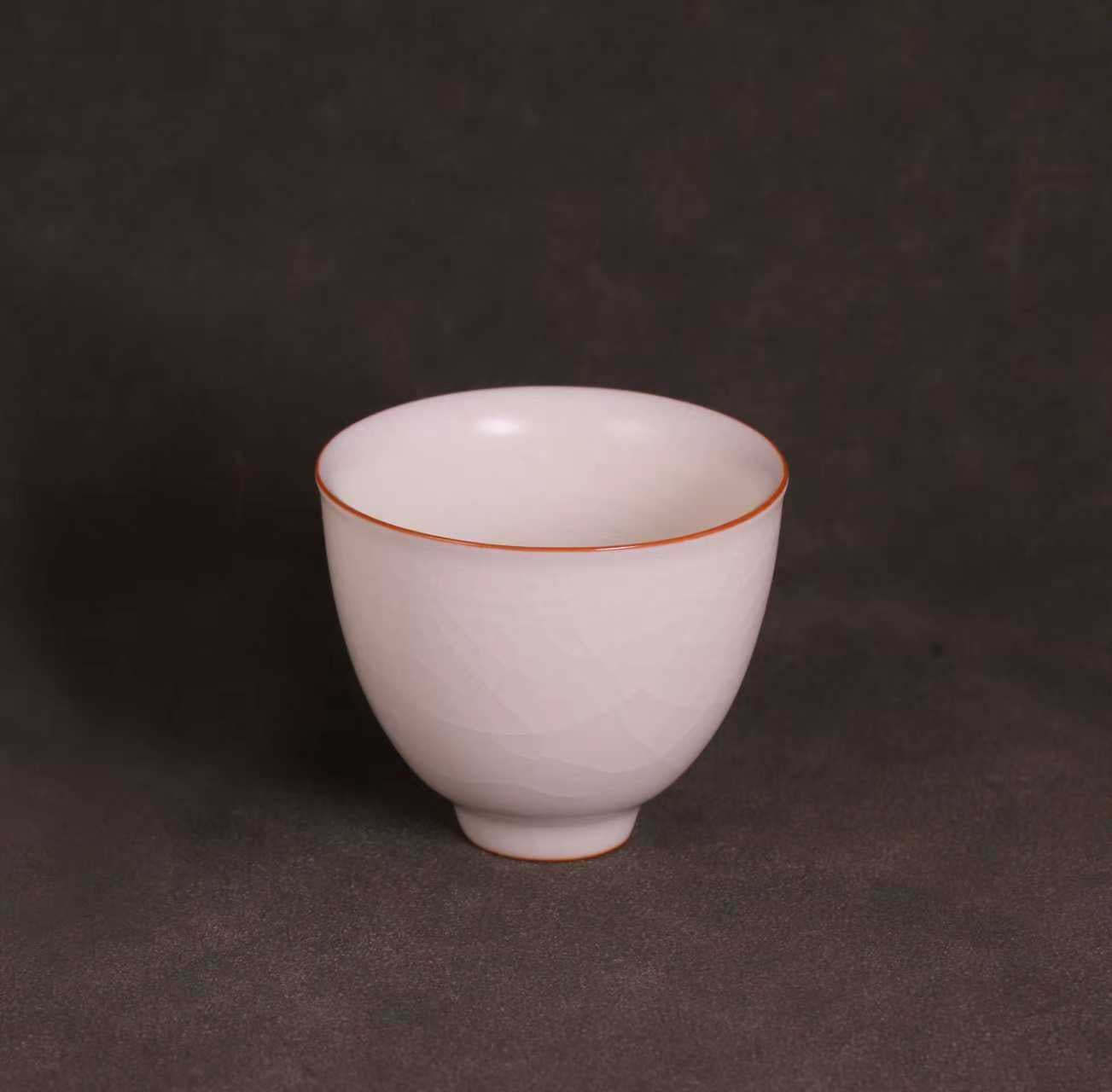 汝窑·玉白系列｜玉白纤手杯