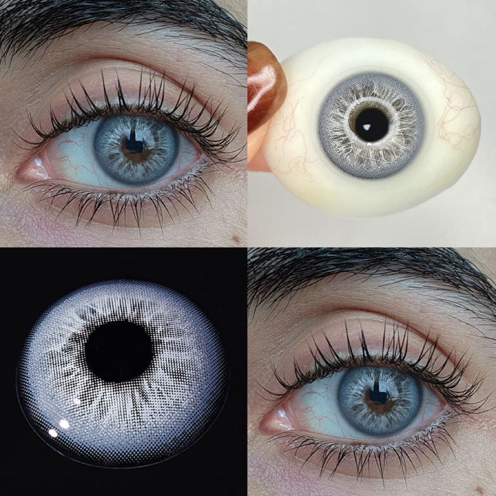 Unspoken Mirage Grey Colored Contact Lenses