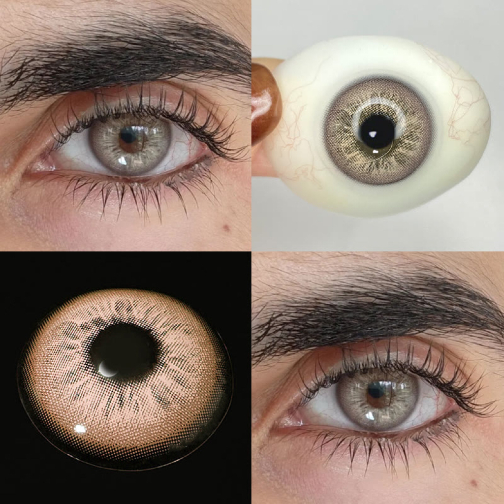 Unspoken Mirage Brown Colored Contact Lenses