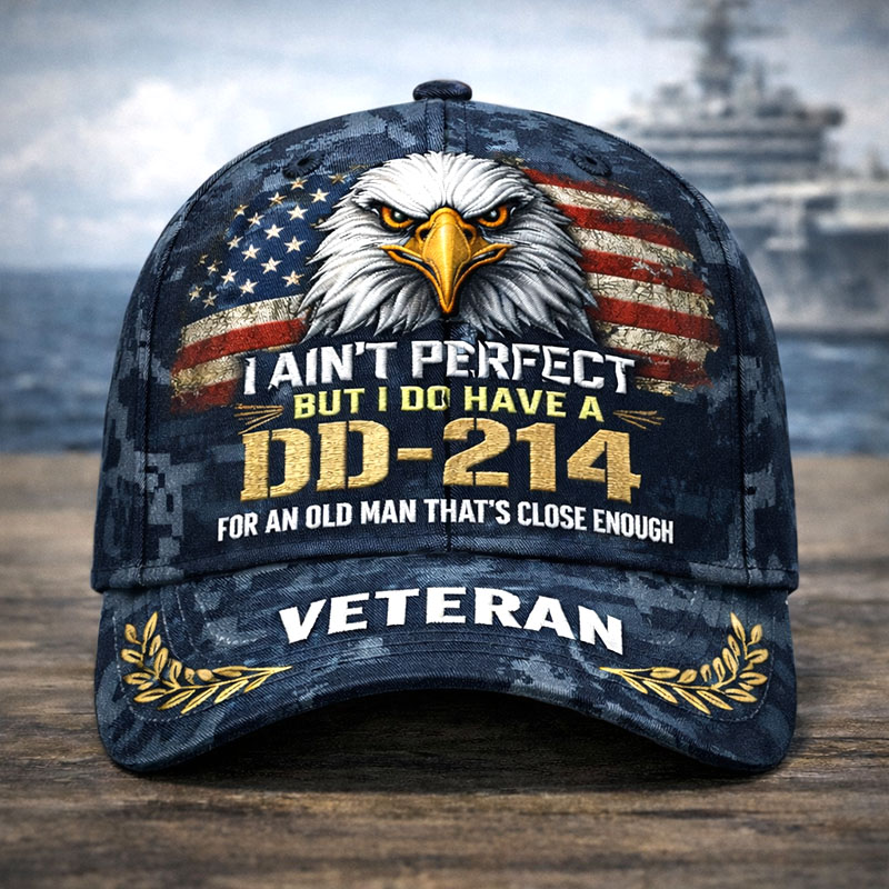 Veteran Art Print Casual Hat-America250