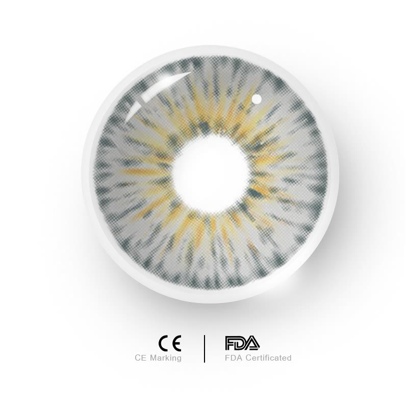 Uniieye Kaleidoscope Megan Fox Men Colored Contact Lenses