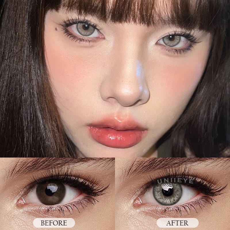 Uniieye Tyrande Grey Colored Contact Lenses