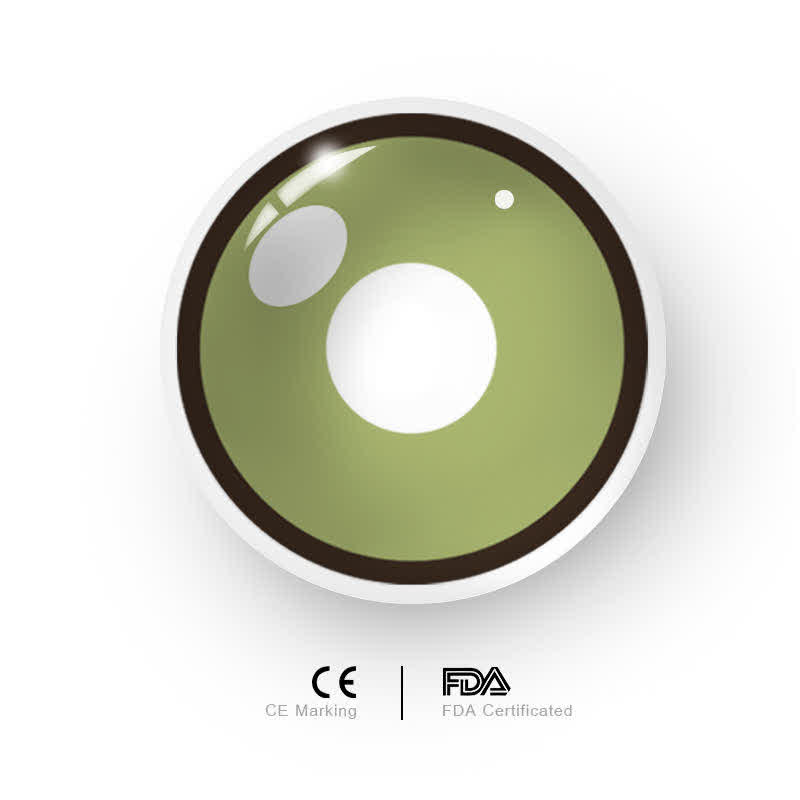 Uniieye Kanroji Mitsuri Prescription Cosplay Colored Contact Lenses-UNIIEYE