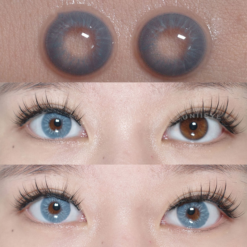 Uniieye Eros Blue Prescription Colored Contact Lenses