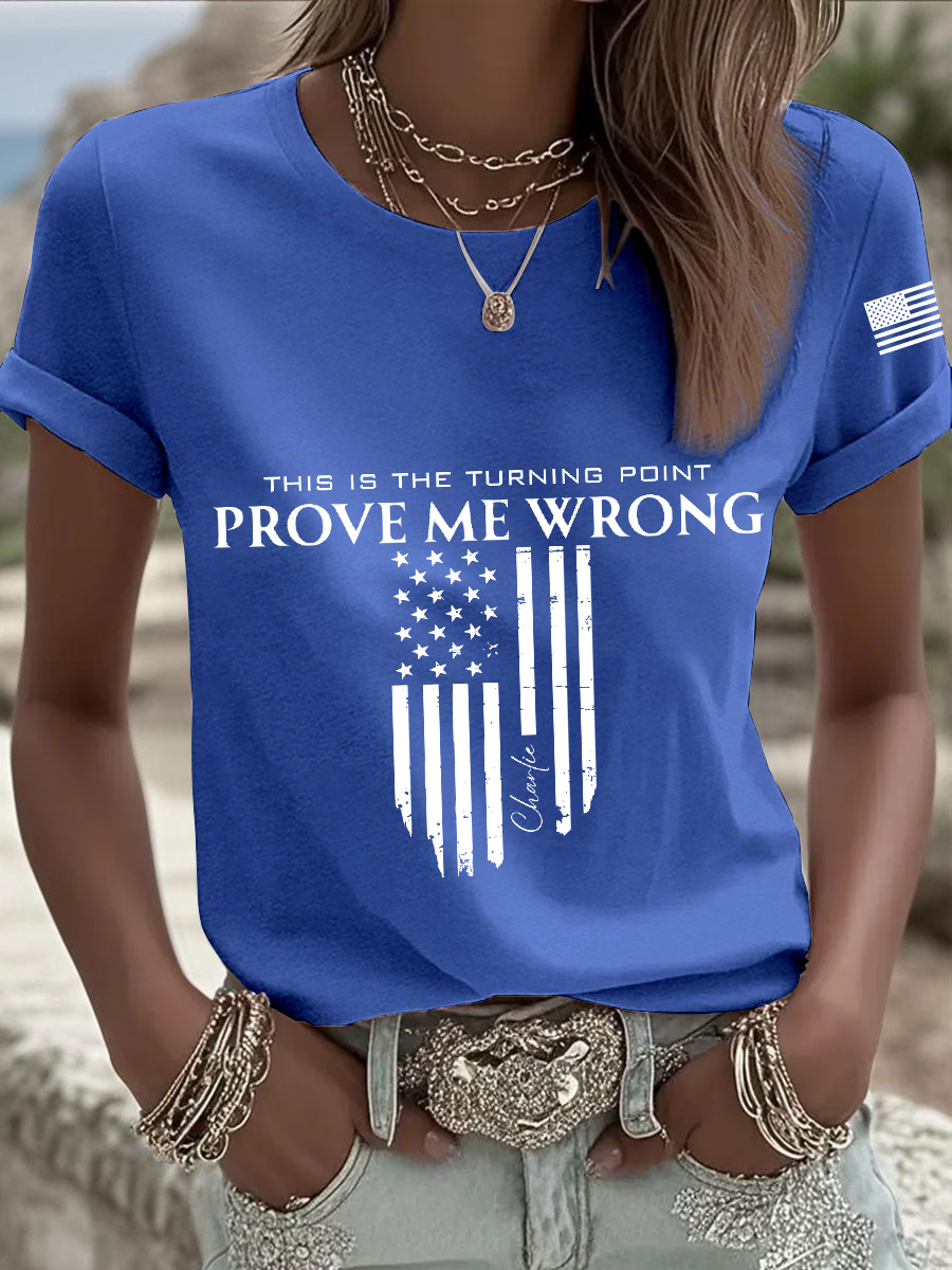 Women's Patriotic T-Shirt-America250