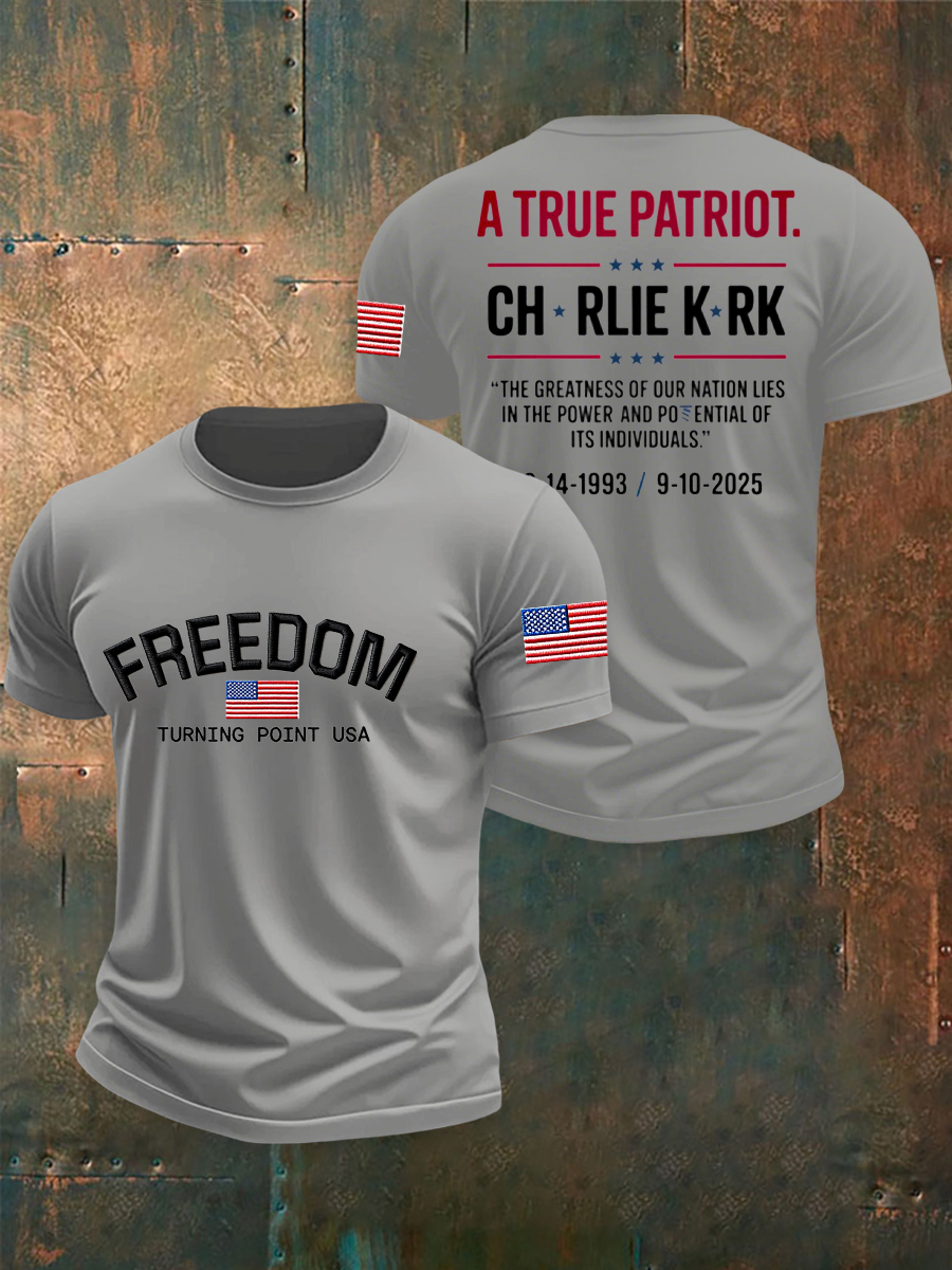 Men's Freedom TP Printed T-shirt-America250