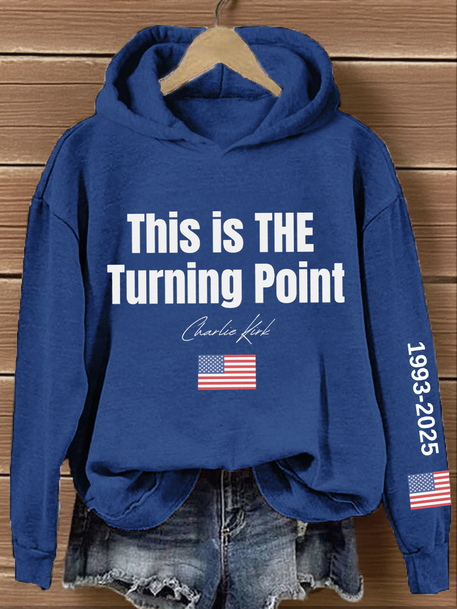 Women's This Is  Print Hoodie-America250