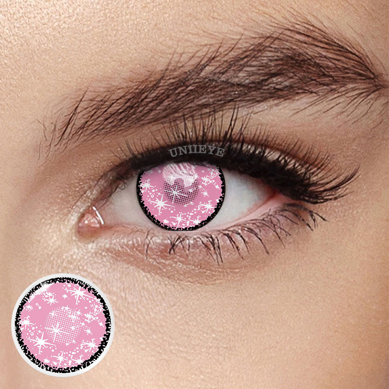 Uniieye Blind Coral Cosplay Colored Contact Lenses-UNIIEYE