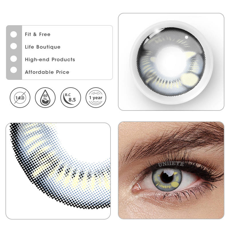 Uniieye Sabito Prescription Cosplay Colored Contact Lenses-UNIIEYE