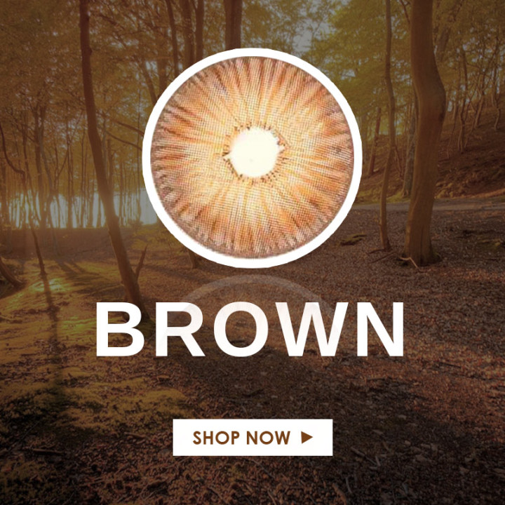 🍸Brown Contact Lenses🍁