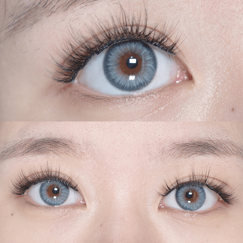 Uniieye Y2K Boho Blue Prescription Colored Contact Lenses