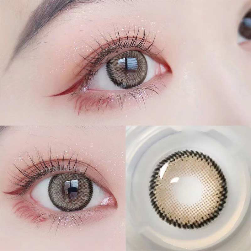 Uniieye Norko Brown Prescription Colored Contact Lenses