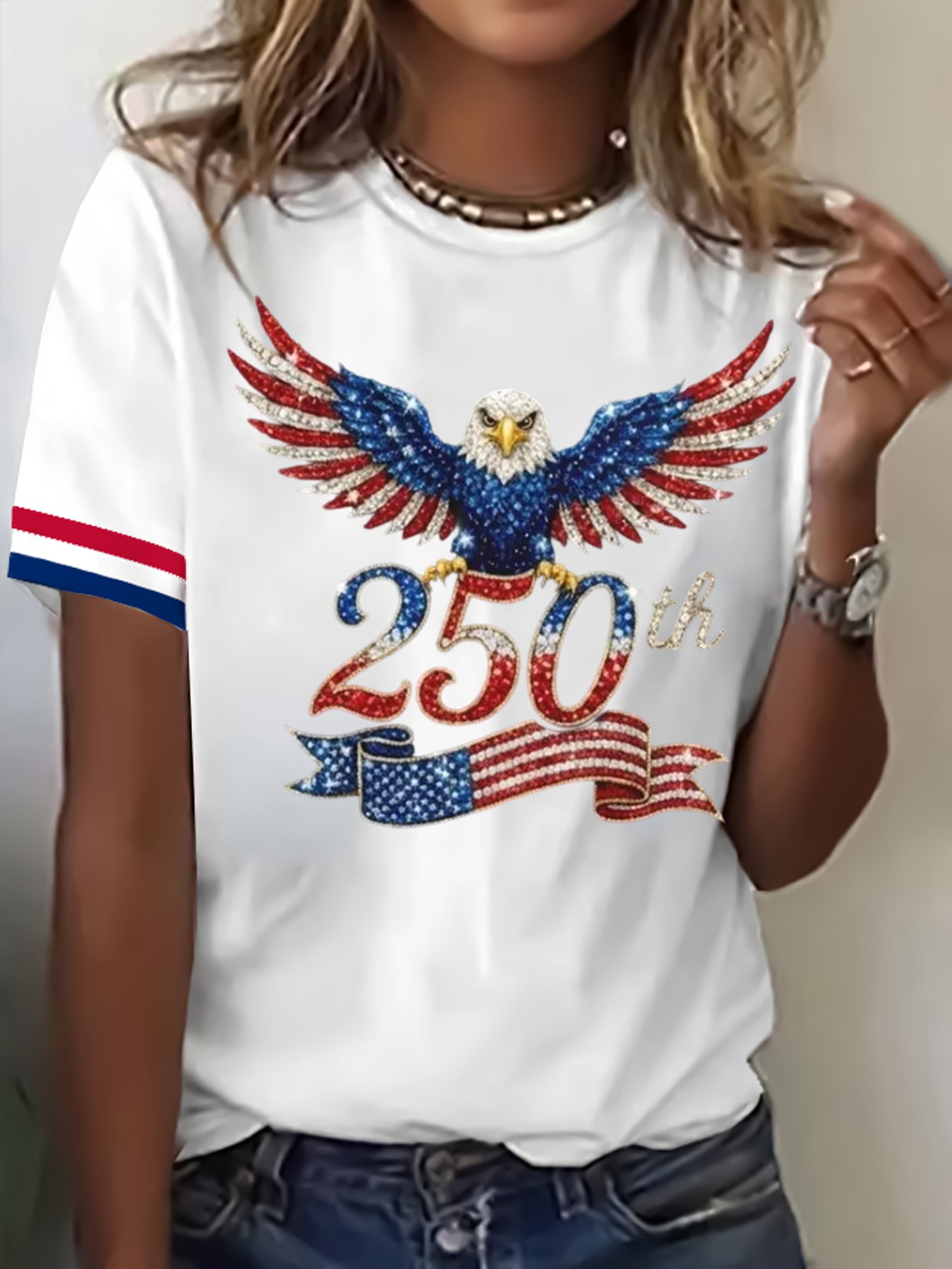 Women's 250th Anniversary Short-Sleeve T-Shirt-America250
