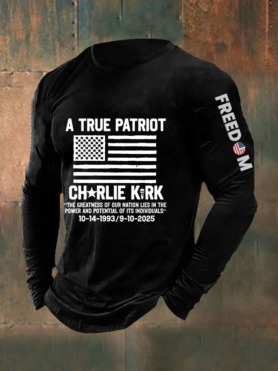 Men's Freedom Is Not Free R.I.P C.K Long Sleeve T-shirt-America250