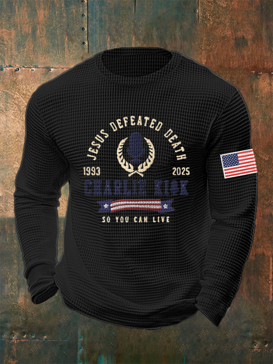 Men's Jesus Defeated Death So You Can Live R.I.P C.K Top-America250