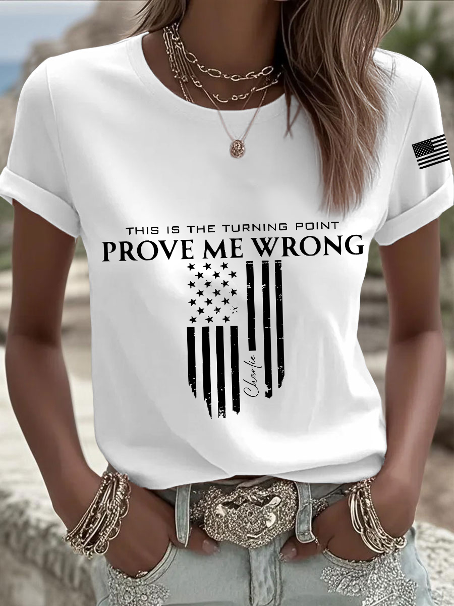 Women's Patriotic T-Shirt-America250