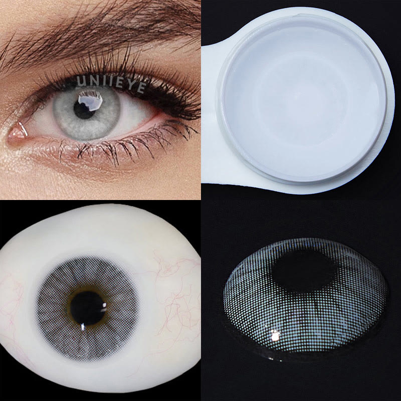 Uniieye Hidrocor II Ice Prescription Men Colored Contact Lenses
