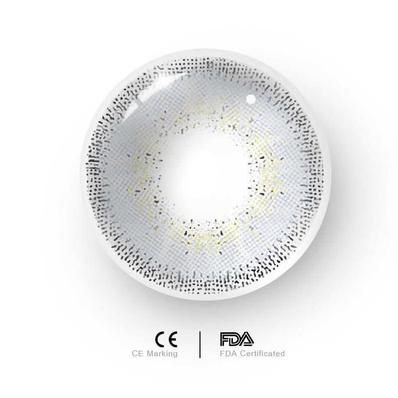 Uniieye Megan Grey Men Colored Contact Lenses