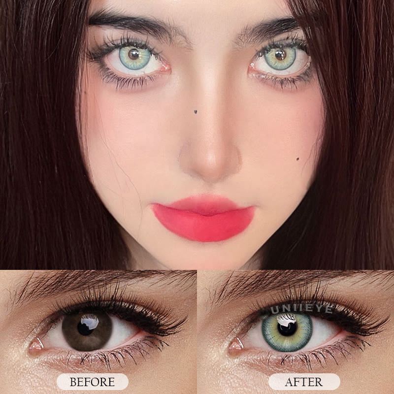 Uniieye Twilight Green Colored Contact Lenses