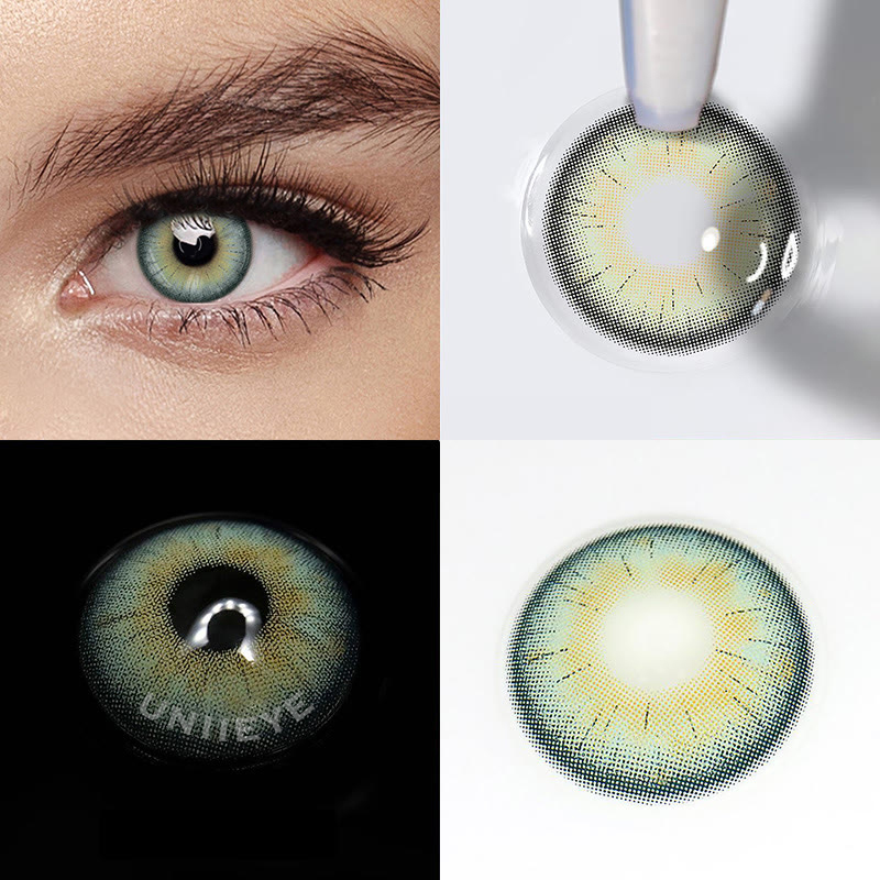 Uniieye Twilight Green Colored Contact Lenses