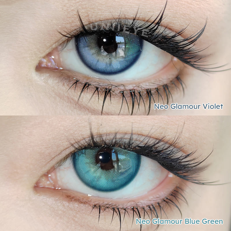 Uniieye Neo Glamour Violet Colored Contact Lenses