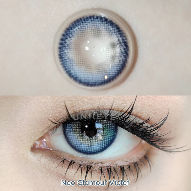 Uniieye Neo Glamour Violet Colored Contact Lenses