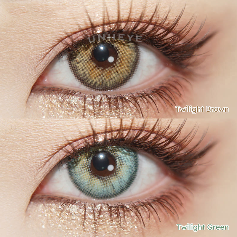 Uniieye Twilight Green Colored Contact Lenses