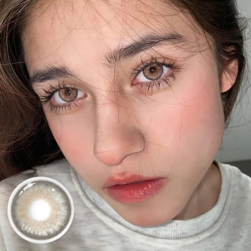 Uniieye Tyrande Brown Prescription Colored Contact Lenses