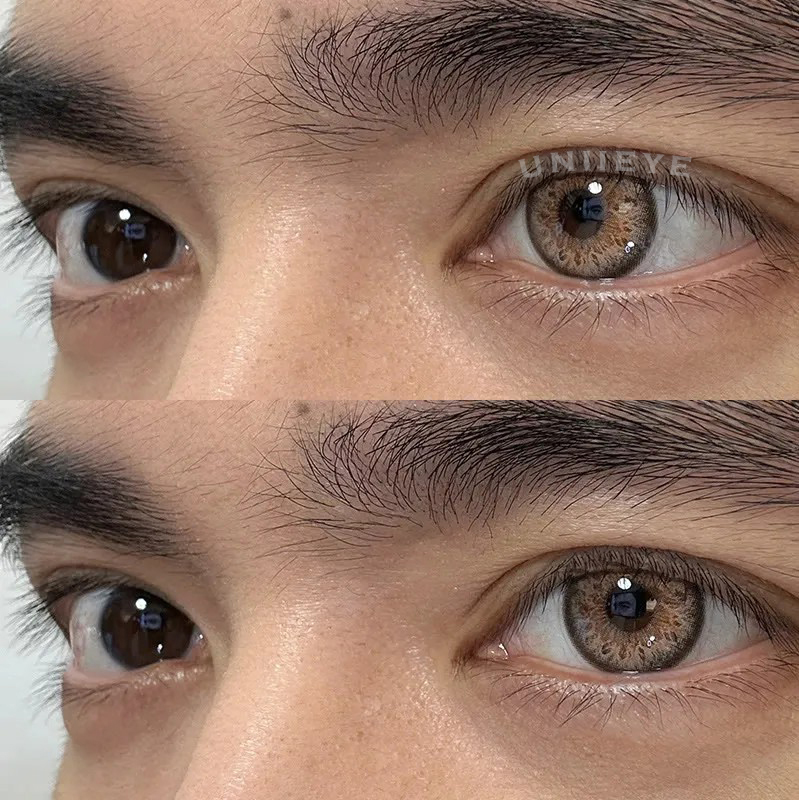 Uniieye Tyrande Brown Prescription Colored Contact Lenses