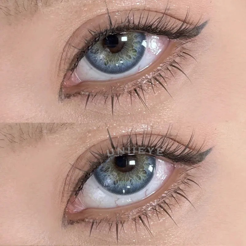 Uniieye Tyrande Blue Prescription Colored Contact Lenses