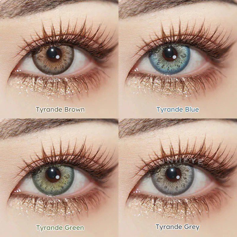 Uniieye Tyrande Brown Prescription Colored Contact Lenses