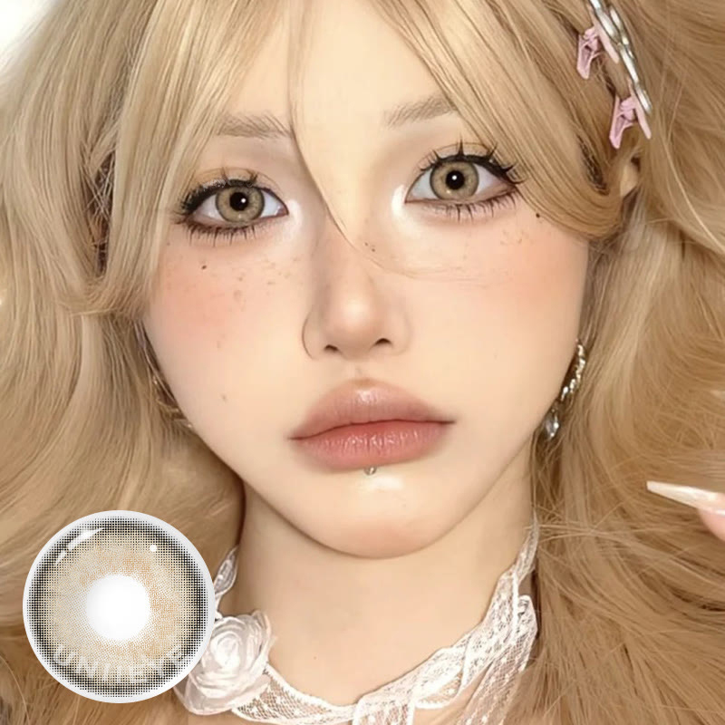 Uniieye Wild DNA Brown Colored Contact Lenses