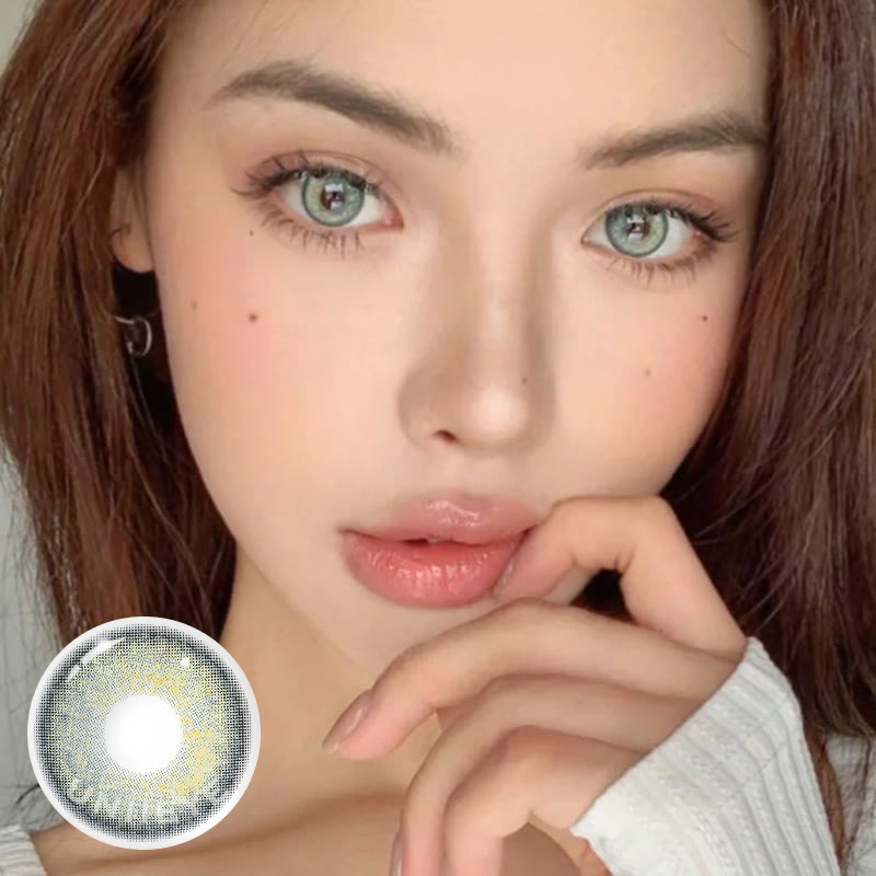 Uniieye Wild DNA Green Colored Contact Lenses