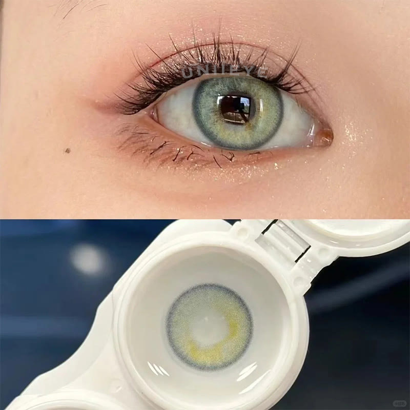 Uniieye Wild DNA Green Colored Contact Lenses
