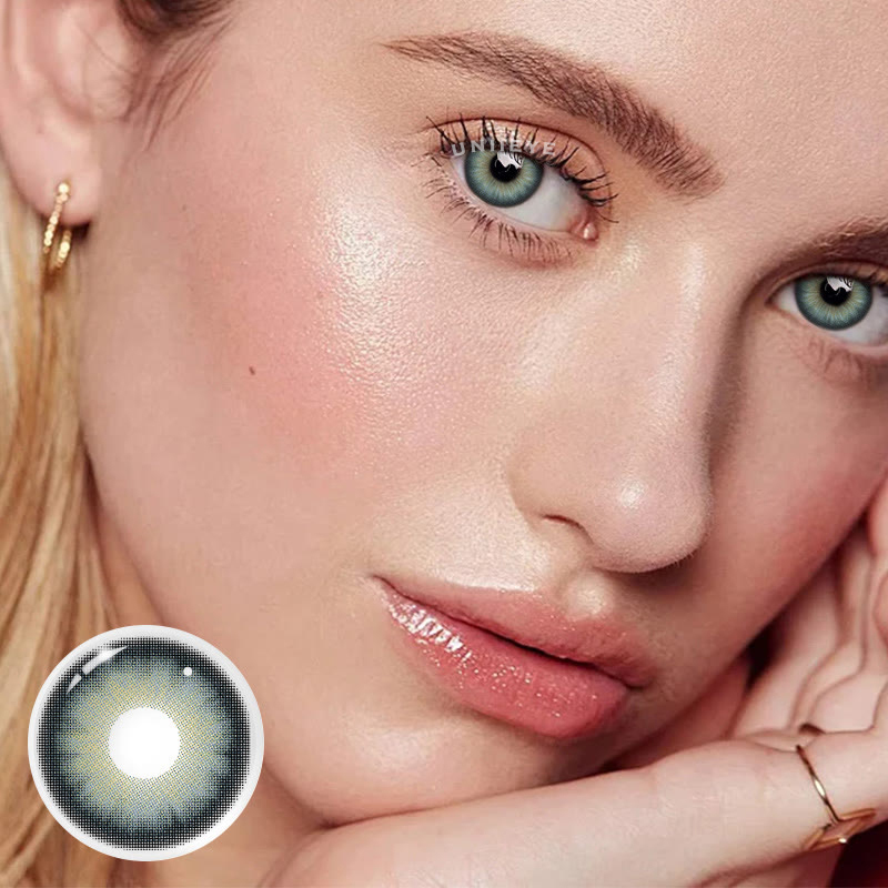 Uniieye Horizon Green Prescription Colored Contact Lenses