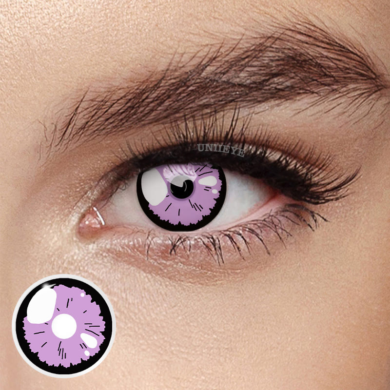 Uniieye Shizuku Purple Cosplay Colored Contact Lenses-UNIIEYE