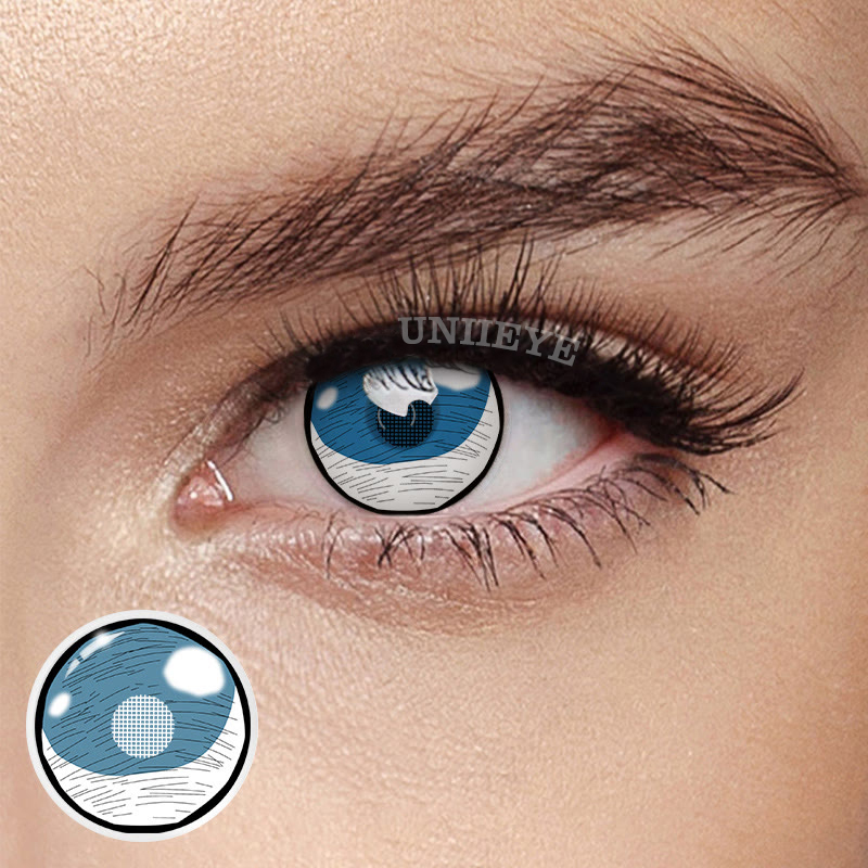 Uniieye Blind Kumooni Cosplay Colored Contact Lenses-UNIIEYE