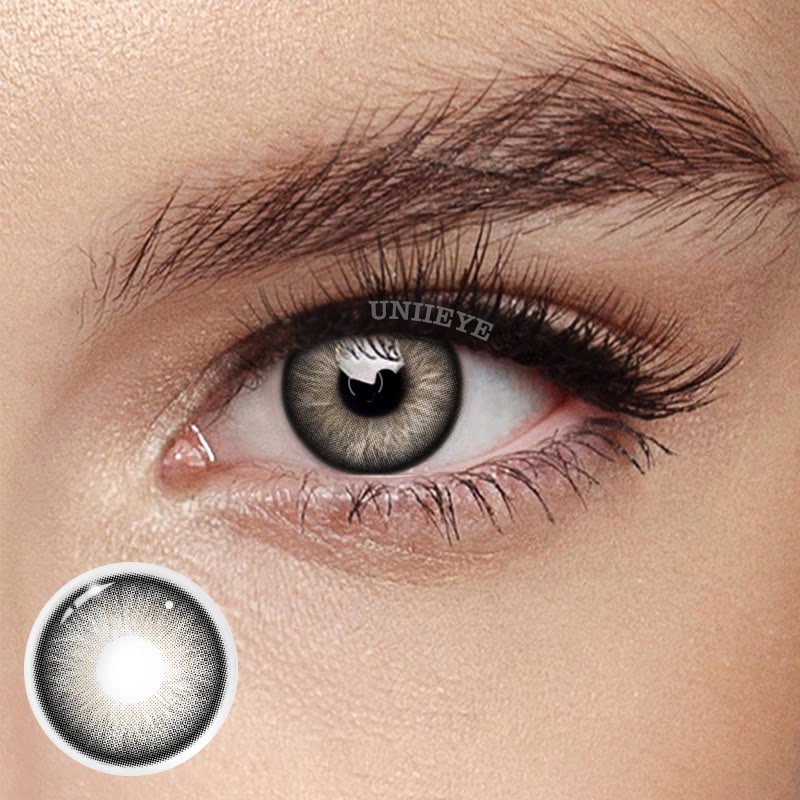 Uniieye Barbie Taylor Black Prescription Colored Contact Lenses-UNIIEYE