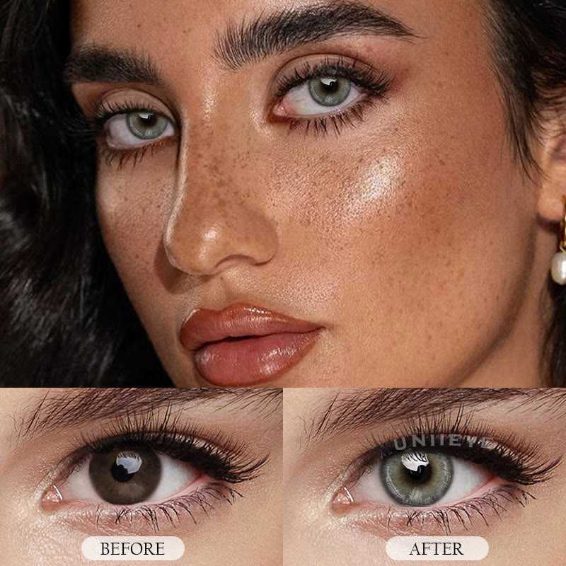 Uniieye Nebula Grey Colored Contact Lenses